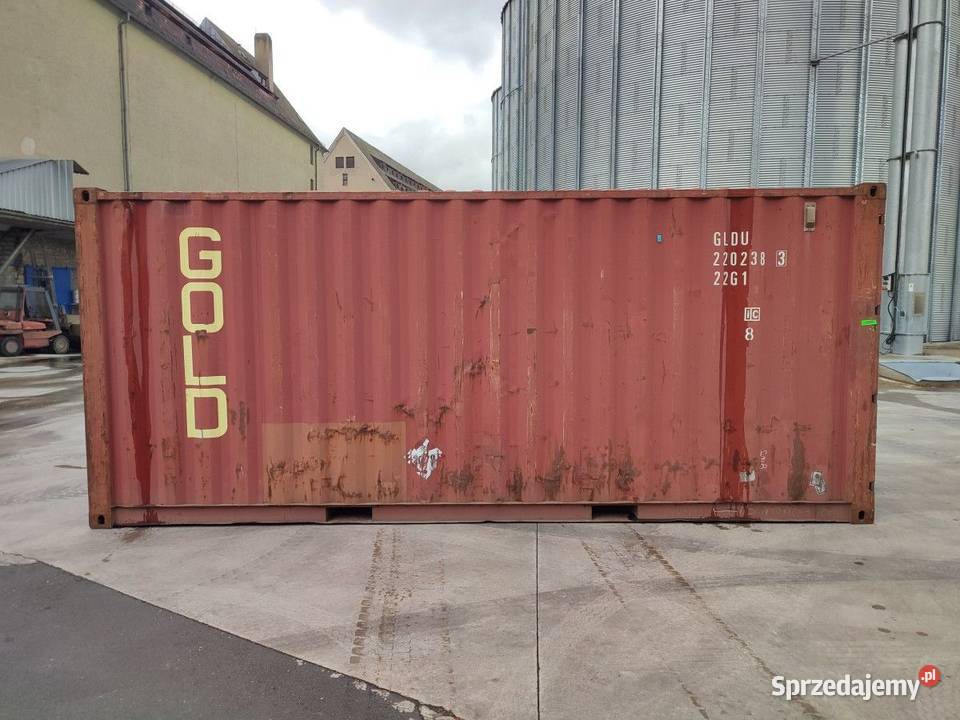 Kontener morski magazynowy 20DV 6 metrowy Czersk