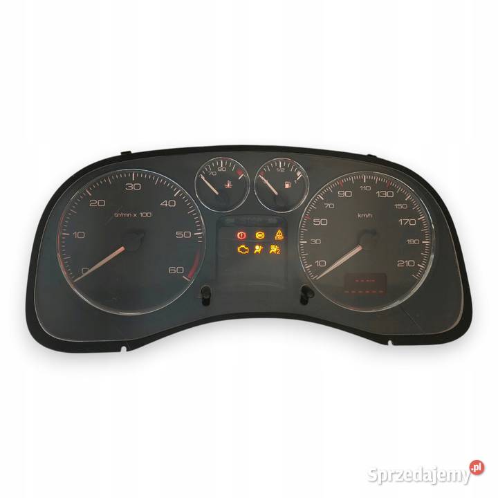 LICZNIK ZEGARY P9654485280 Peugeot 307 14 16 20 Chełm