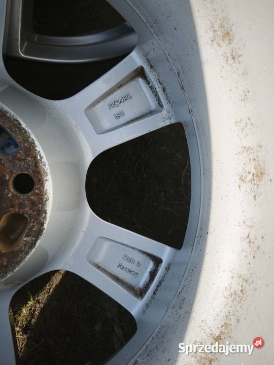 Alufelgi Ronal 17 5x112 na oponach letnich Chełm