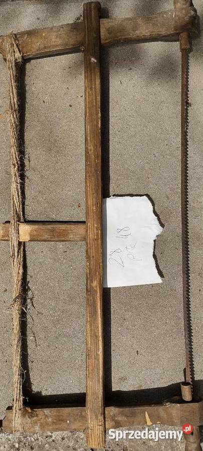 Piła ręczna 4828 i strug stare Przemyśl