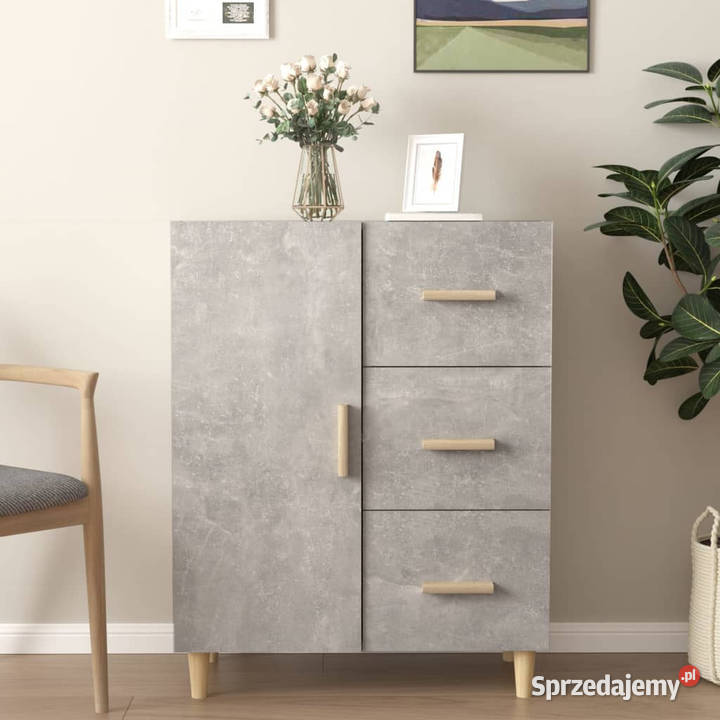 Szafka szarość betonu 695x34x90 materiał Warszawa sprzedam