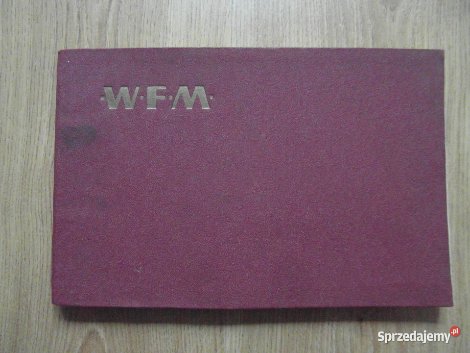 WFM 125 katalog czesci wfm M06 katalog oryginał Poznań