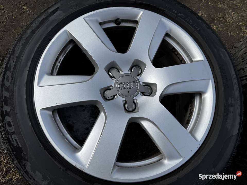 Koła felgi Audi 5x112 17 opony Pirelli mazowieckie Grodzisk Mazowiecki