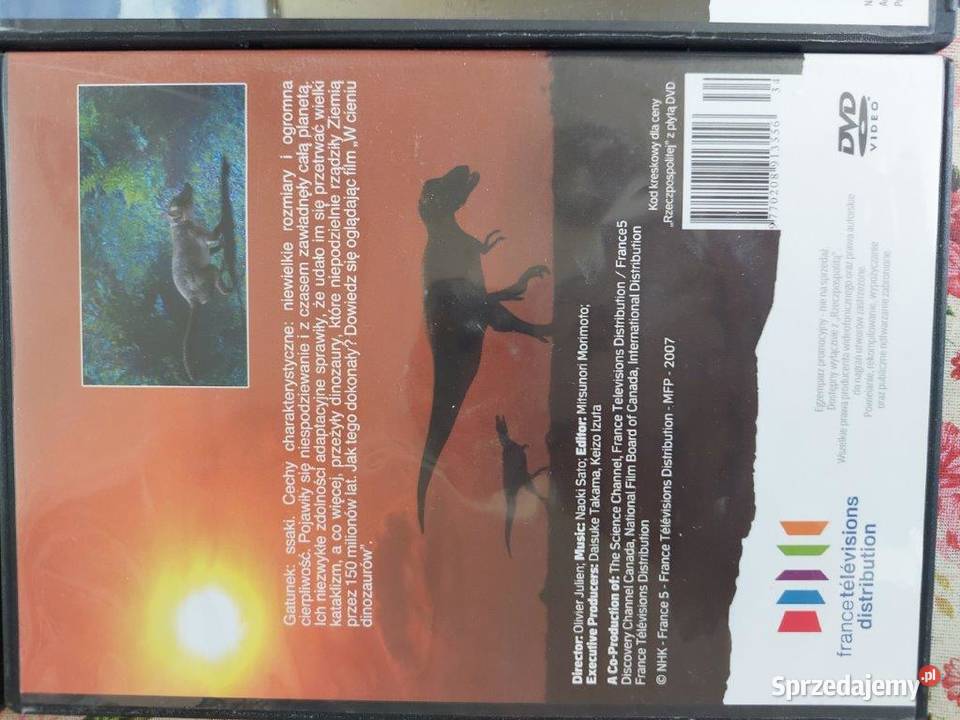 Zestaw 4 płyt CD dinozaury Poznań