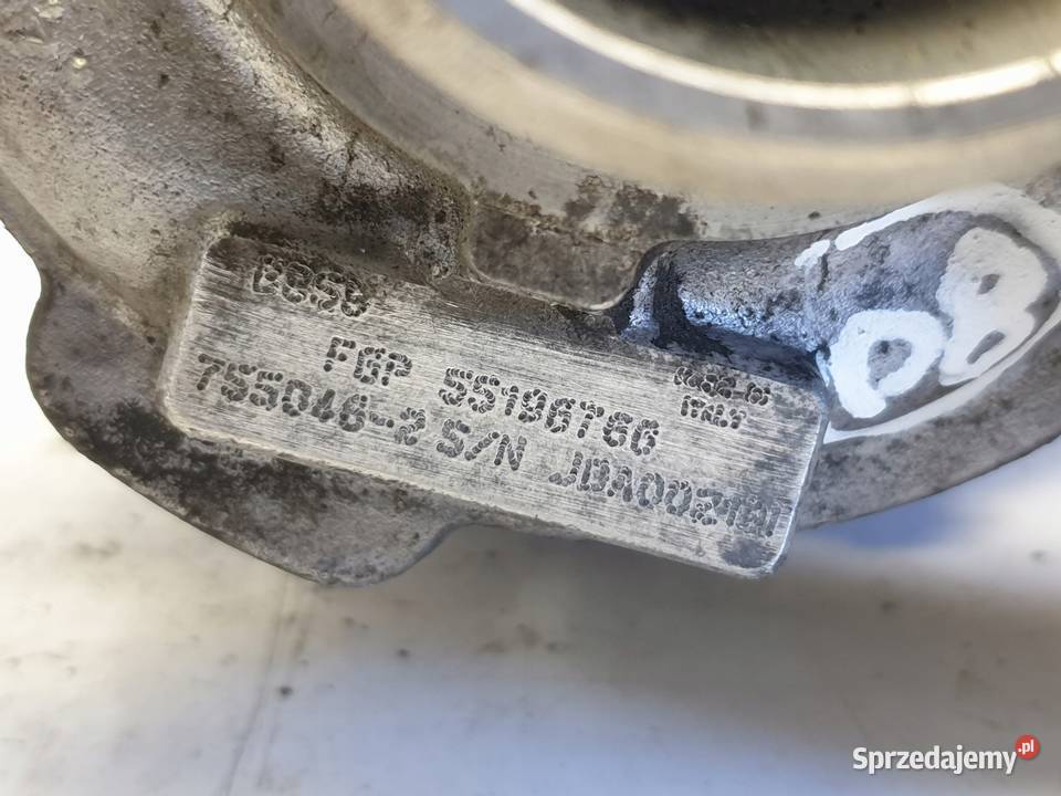 TURBOSPRĘŻARKA Opel Astra H III 19 CDTI 55196766