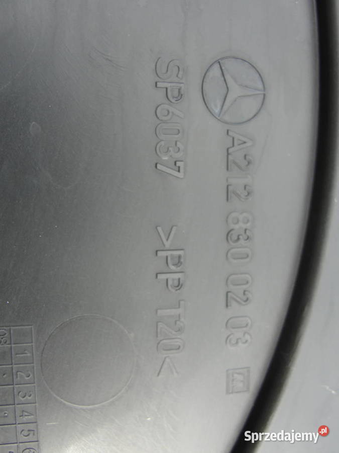 WLOT DOLOT POWIETRZA RURA MERCEDES W212 W207 Kanały powietrza wielkopolskie Dąbrowa