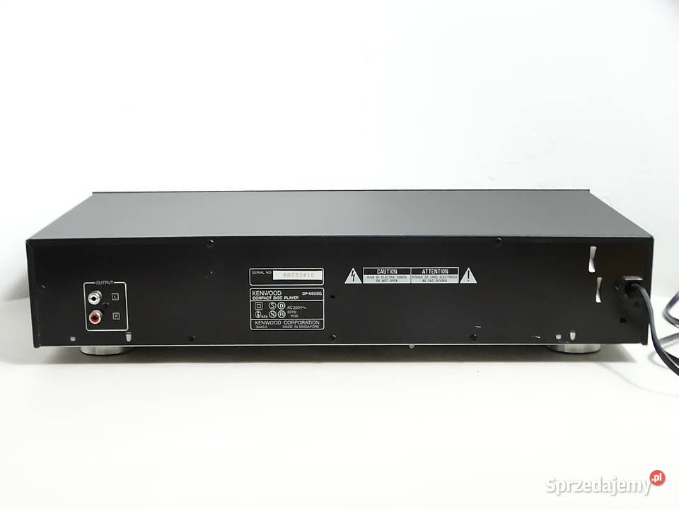 Odtwarzacz CD Kenwood DP660SG Vintage Sprawny lubelskie Biłgoraj sprzedam