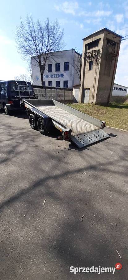 Przyczepka laweta uchylna 1400 dmc Brenderup