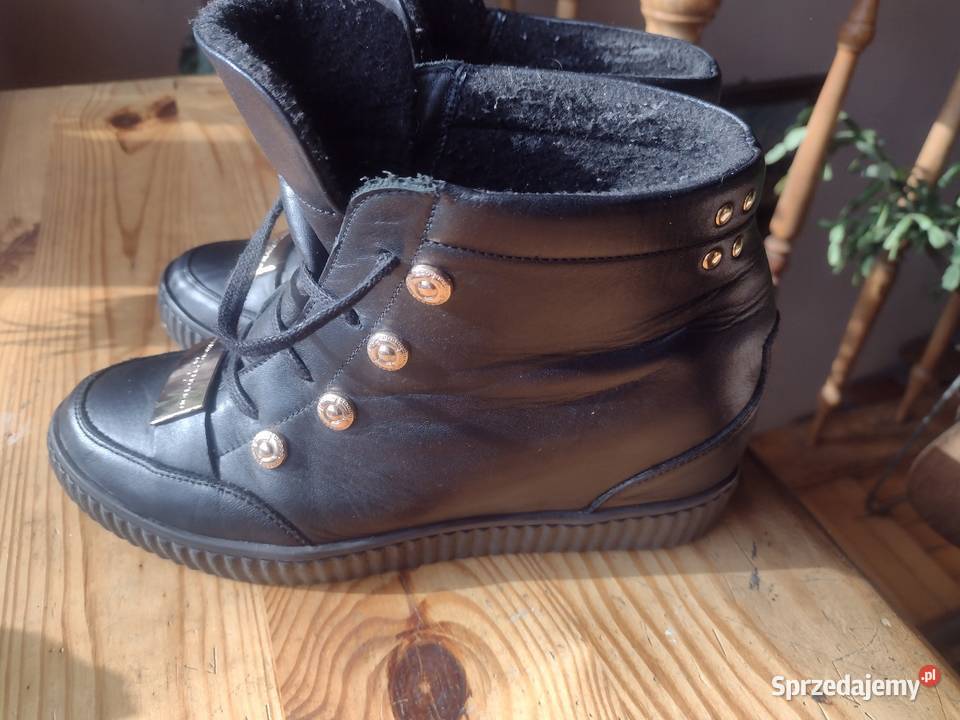 Buty skórzane modne fashion collection Italy Częstochowa