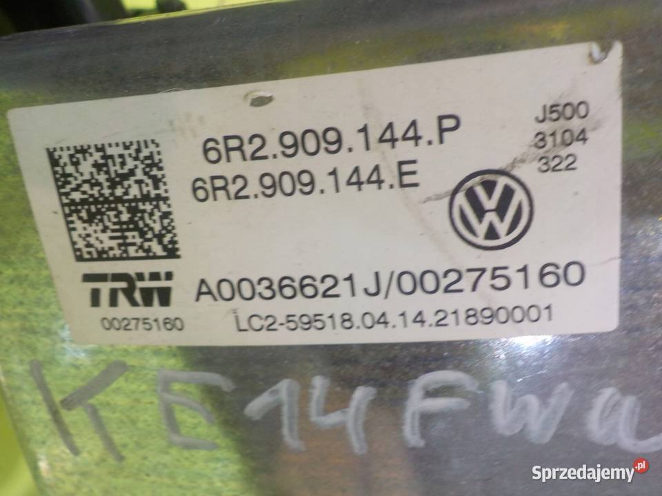 SEAT MII 10 B 14r pompa wspomagania elektryczna osobowe Suków