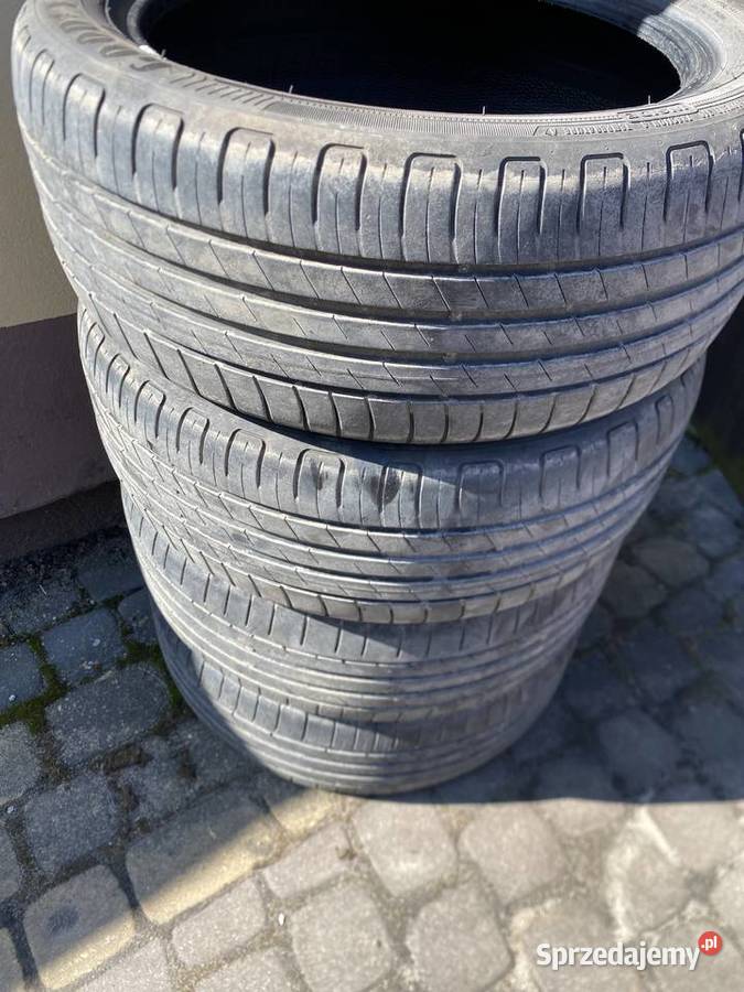 4 używane opony 20550r17 2x Goodyear 2x setula 17cale Samochodowe pomorskie Karsin