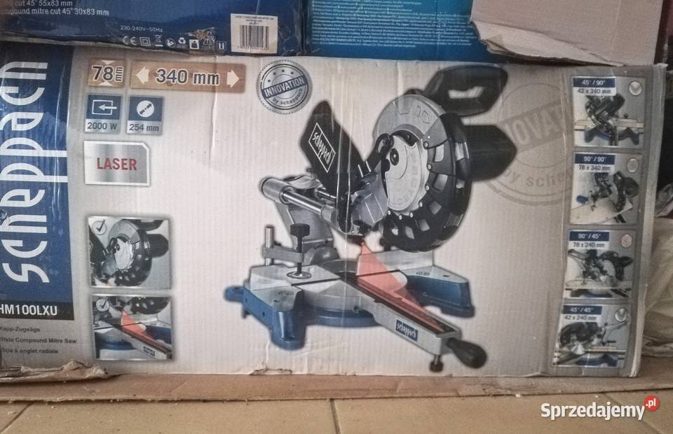 Piła Ukośnica SCHEPPACH HM100 LXU 2000W T 255 mm Skierniewice