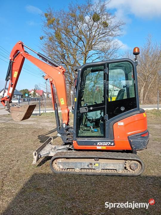 Minikoparka Kubota KX0274 Myszyniec Stary