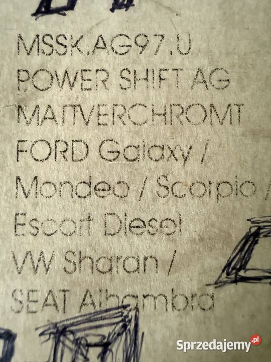 Gałka zmiany biegów MS Design Ford OE Typ A sprzedam