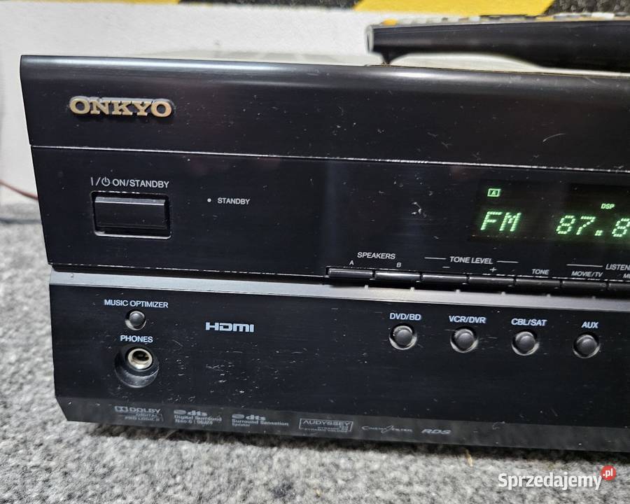 Amplituner ONKYO TXSR307 HDMI pilot Kraków