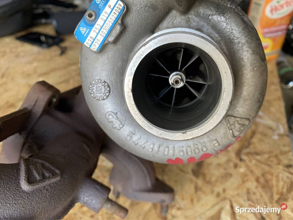 Turbosprężarka Skoda Fabia 19TDI 038253019P turbosprężarki