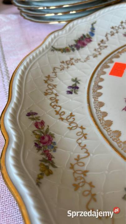 Duża patera Ecru Winterling Bavaria Germany Gdańsk