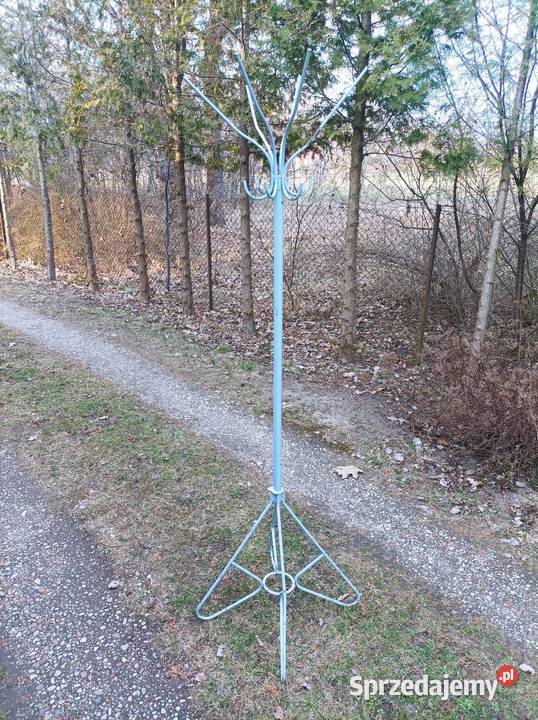 Wieszak stojący metalowy Sterdyń sprzedam