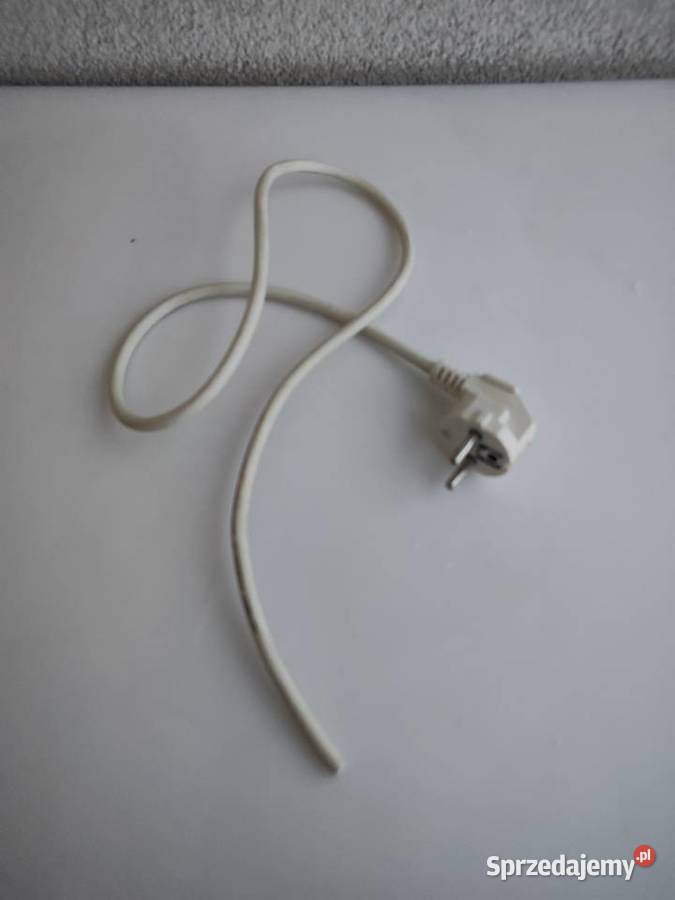 Kabel biały z wtyczką hermetyczną 3 x 075 mm2 warmińsko-mazurskie Olecko