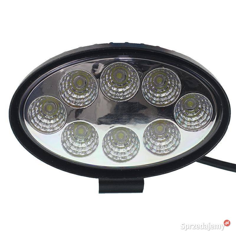 LAMPA ROBOCZA LEDOWA OWALNA 8 LED 1030V GRUBOŚĆ