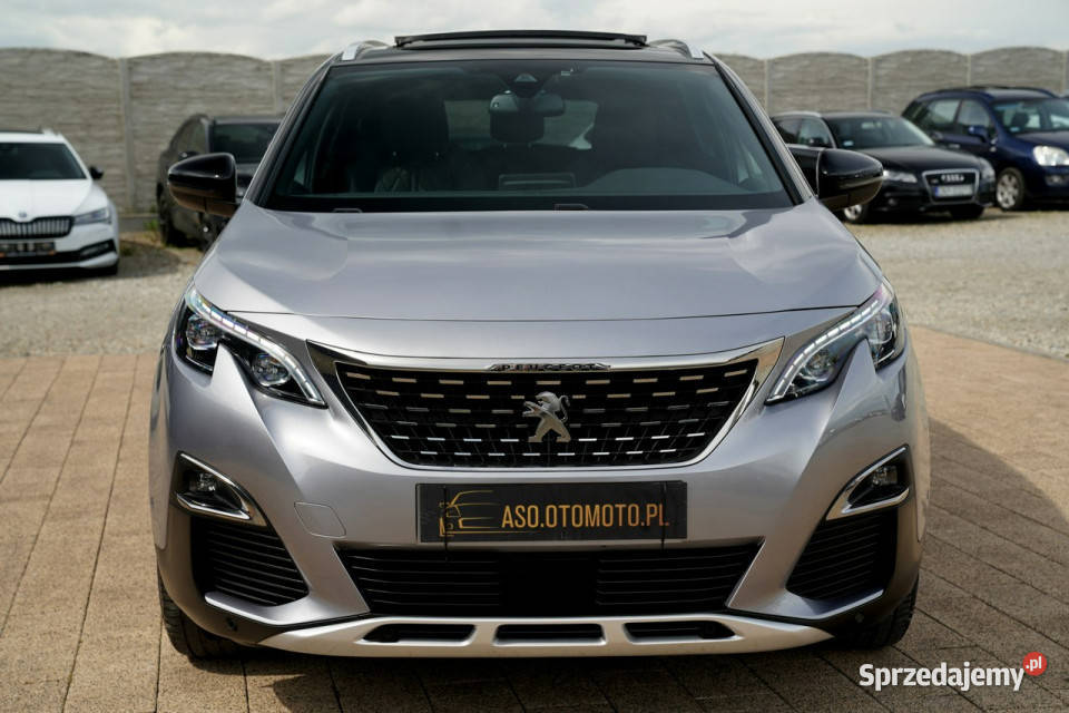 Peugeot 5008 GT kamera Skora Nawi PANORAMA blis autoalarm Otmuchów