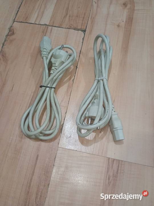 kabel przewód zasilający PC monitor i inne jasny