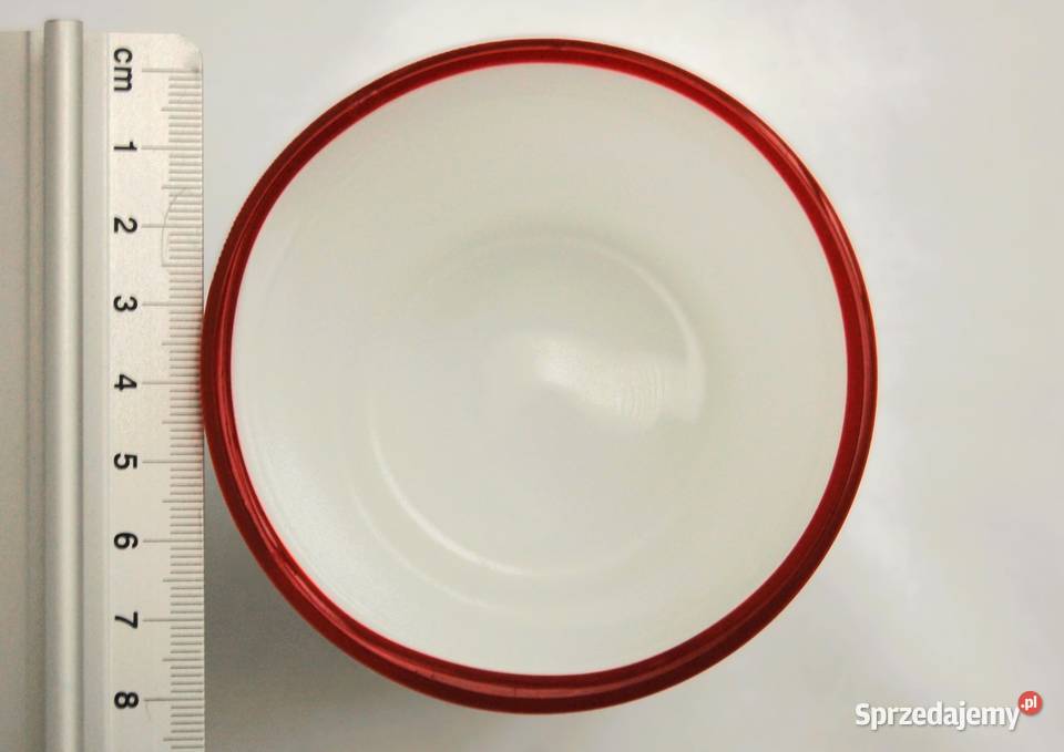 Wazon wazonik szkło warstwowe mleczne białe lata Lublin