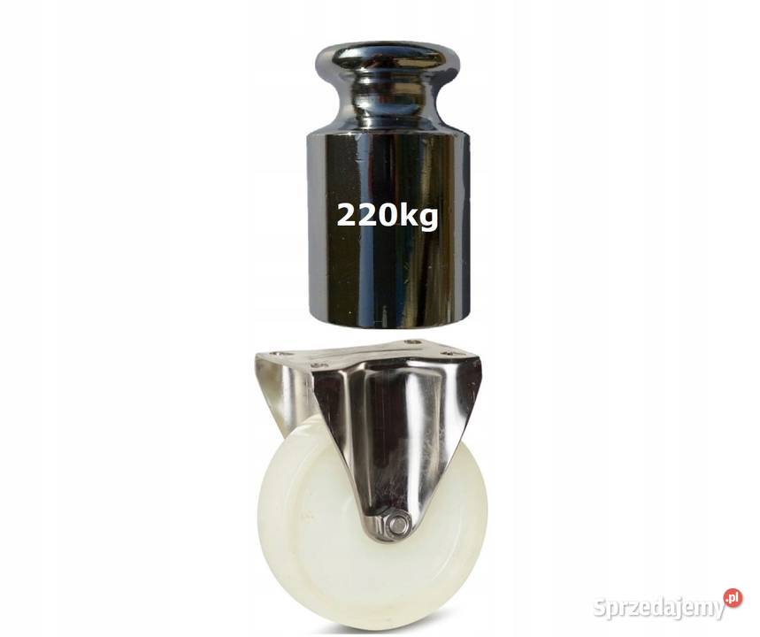 Koło Stałe z Poliamidu Fi 125mm 220 Stal Kozienice