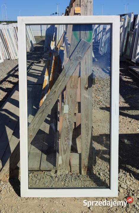 OKNA KacprzaK Witryna 78X145 FIX Używany PCV Siedlce sprzedam