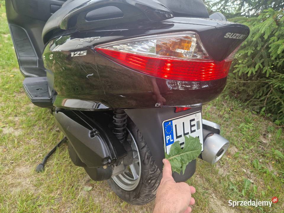 Suzuki Burgman 1253 2008r niski przebieg Dratów sprzedam