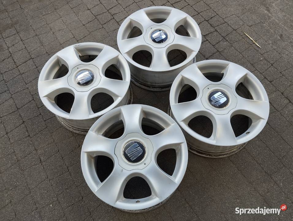 Felgi Seat 15 4x100 6J ET43 571mm komplet śląskie Kamieniec sprzedam