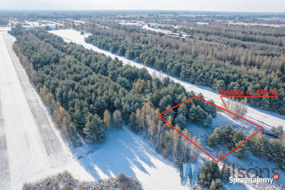 Działka 3000m2 Czosnów Cząstków Polski Nieruchomości