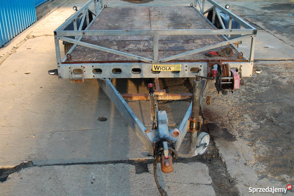 Przyczepa laweta Wiola 2200DMC Przyczepy Szczecin sprzedam