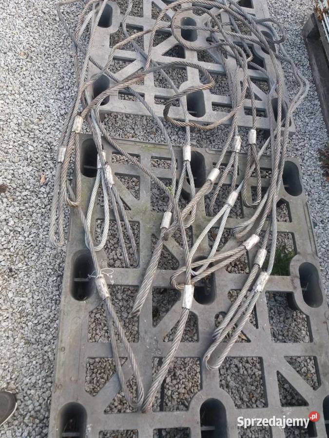 lina stalowa fi 16 mm 4 metry Gliwice