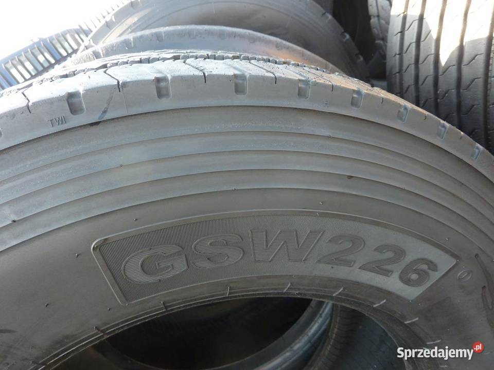 Opona używana ciężarowa 38555R225 GITI GSW226 podlaskie Zaścianki
