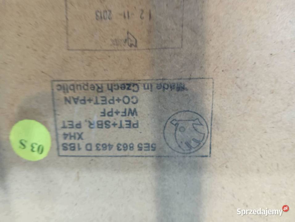 PODŁOGA BAGAŻNIKA DYWAN WYKŁADZINA HB 5E5863463D Rok produkcji 2013
