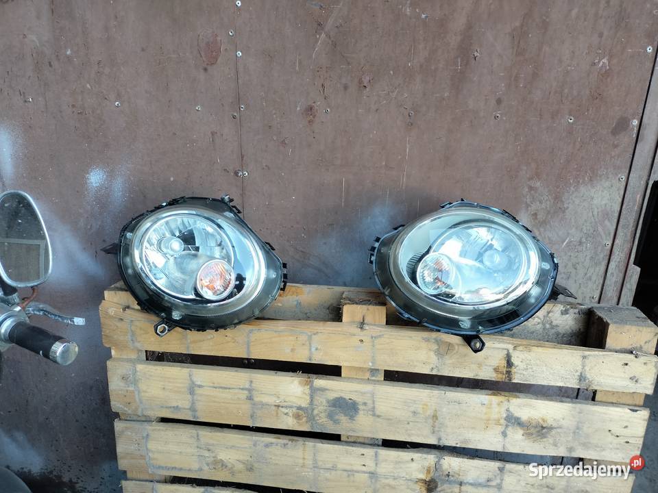 Lampy przednie mini R56 osobowe Czyste