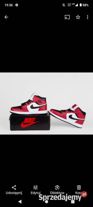 Buty air Jordan 1 MID 36cm pomorskie Słupsk