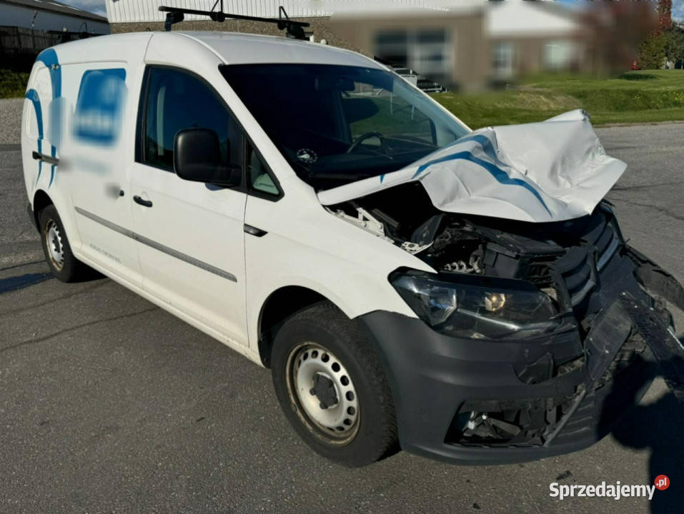 Volkswagen Caddy 20Tdi Maxi FV Netto24990 wspomaganie kierownicy Volkswagen Śrem
