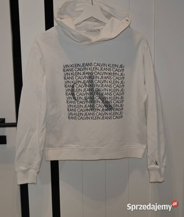 Calvin Klein świetna bluza mieniące logo 34 XS Wrocław sprzedam