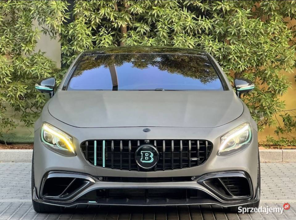 2016MercedesBenz S 63 AMG Coupe Brabus dolnośląskie Wrocław