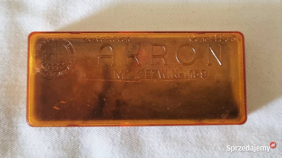 Plastikowe pudełko tabletkach do ssania Akron Pozostałe mazowieckie Warszawa