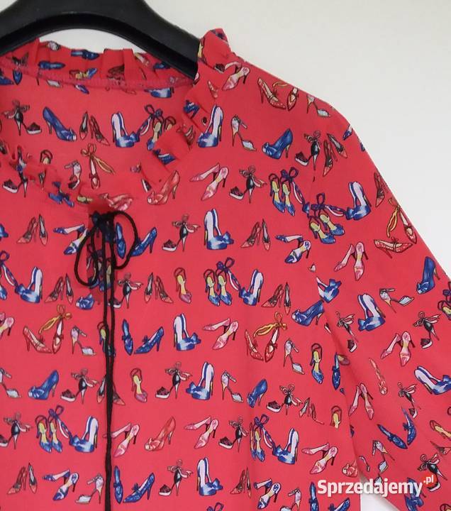 M4244 Sukienka z falbanką nowa produkt polski śląskie Gliwice