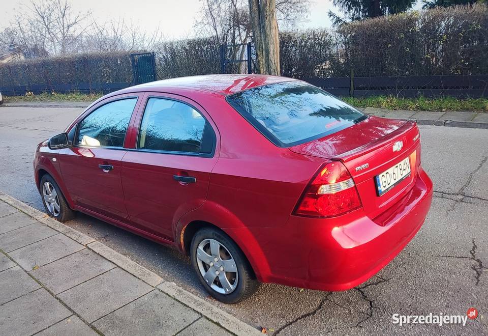 Chevrolet Aveo sedan 12 T250 Aveo Gdańsk