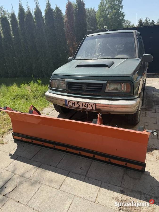 Suzuki vitara z pługiem Wrocław