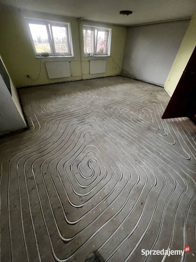 Frezowanie pod ogrzewanie podłogowe Małopolska Słopnice