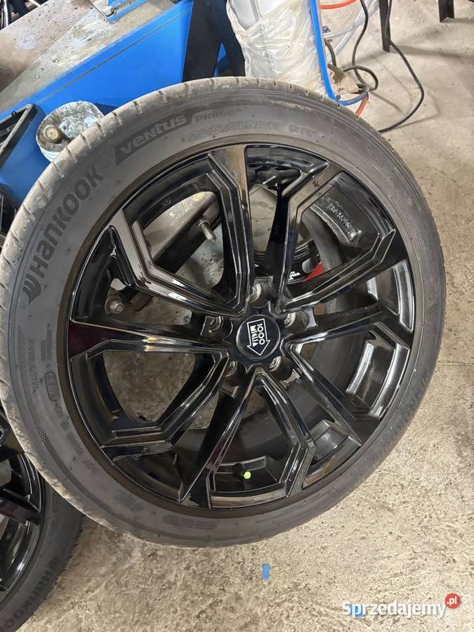 Sprzedam komplet felg 17 opony letnie hankook