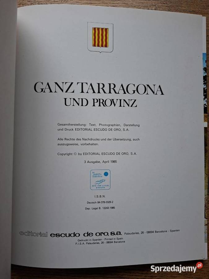 Hiszpania Spanien Ganz Tarragona und Provinz j Kraków