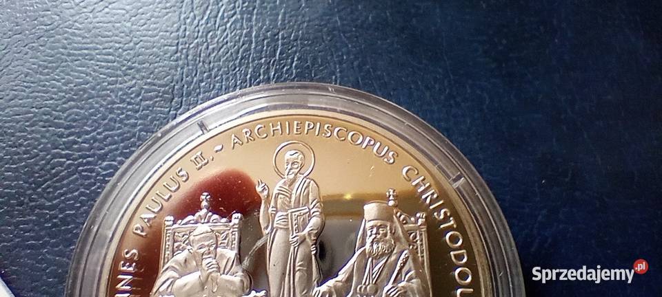 Stare monety Medal Jan Paweł II Zakon Maltański podkarpackie