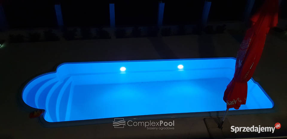 BASEN Poliestrowy Ogrodowy 105 x 37 x 15 Poznań sprzedam